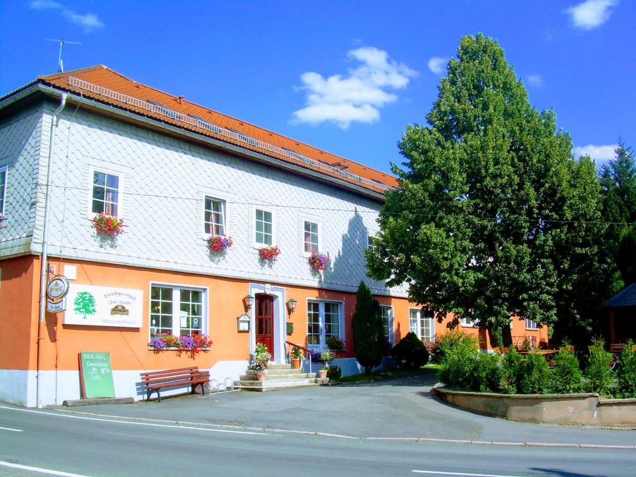 Landgasthof "Zur Linde" Dreba ภายนอก รูปภาพ