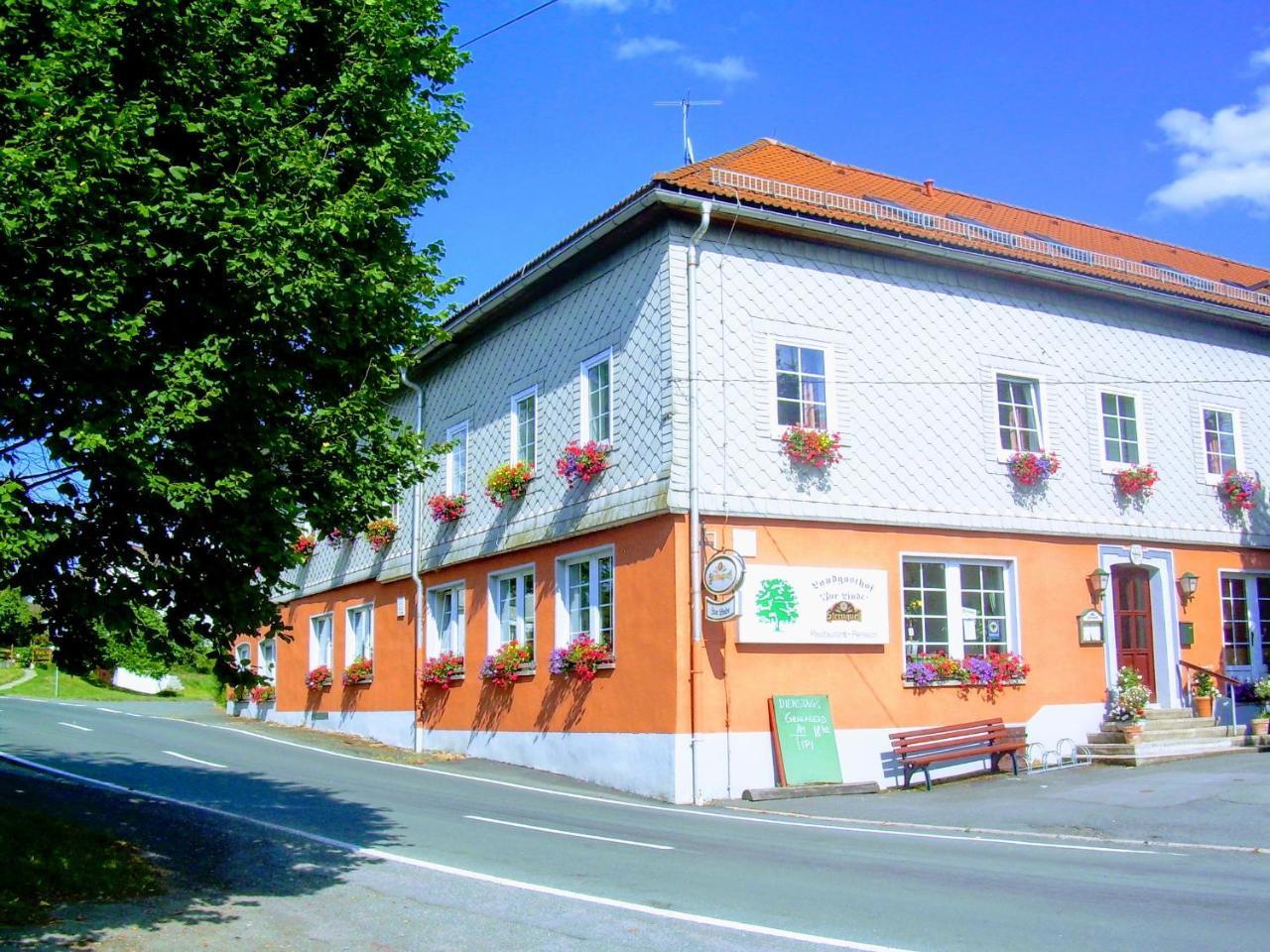 Landgasthof "Zur Linde" Dreba ภายนอก รูปภาพ