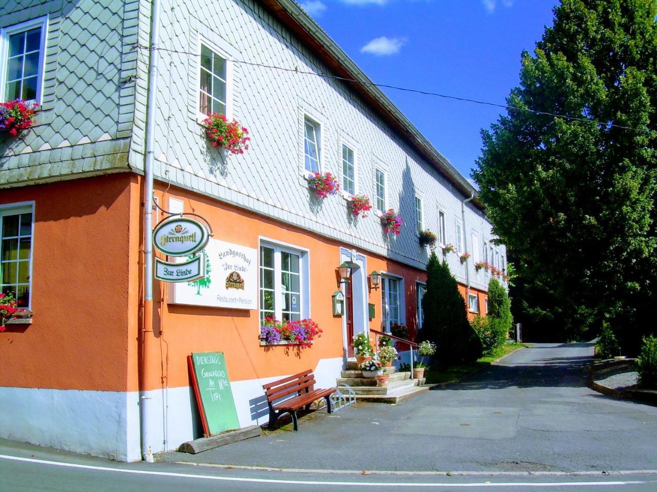 Landgasthof "Zur Linde" Dreba ภายนอก รูปภาพ